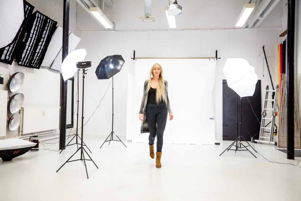 Fotograf med fotostudie i Odense
